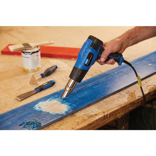 Heat Gun with Precision Nozzles and Dual Temperature Control