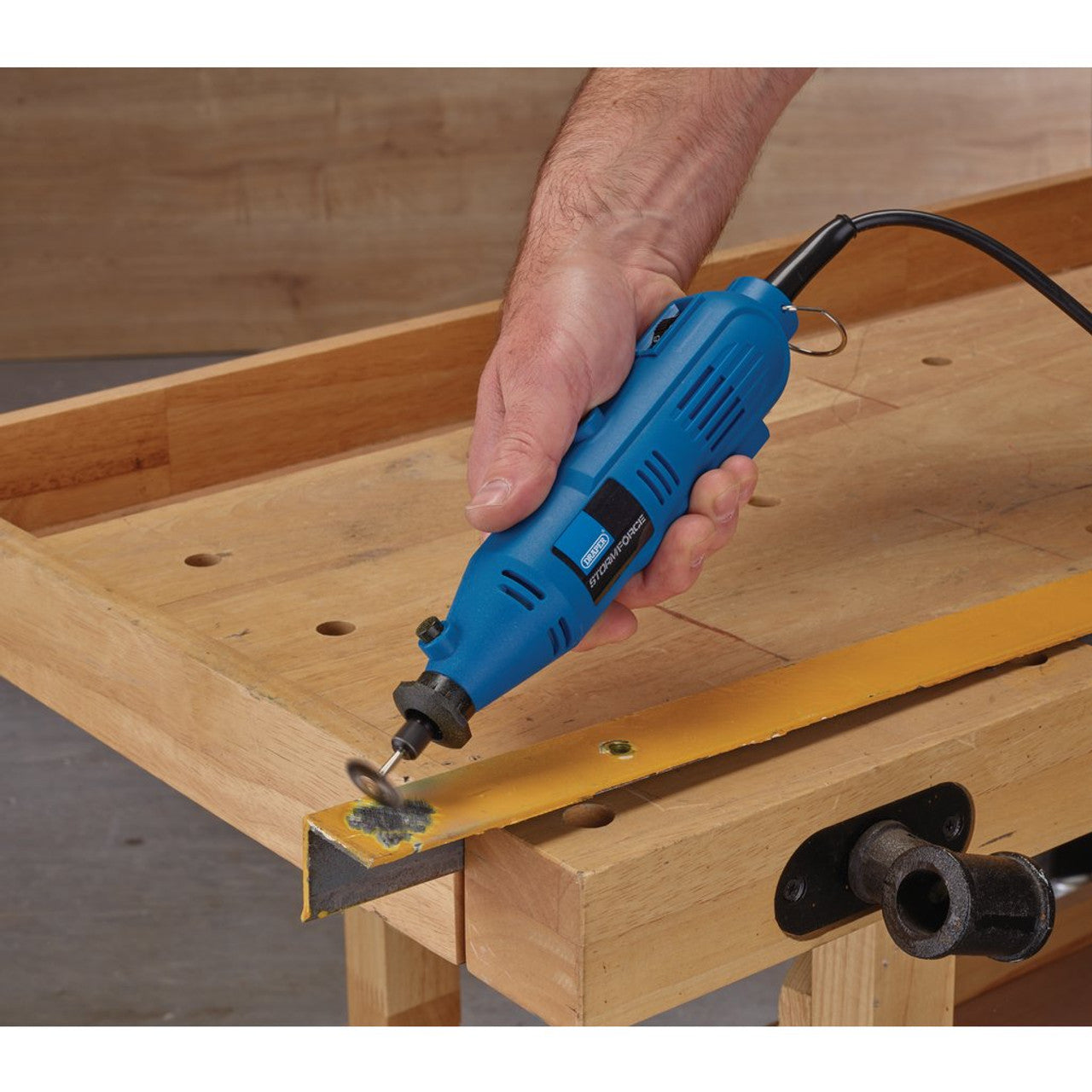 Rotary Multi-Tool Kit with 40-Piece Accessory Set Ideal for EVA Foam Texturing