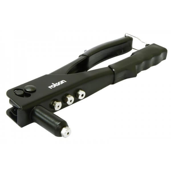 Rivet Gun with 4 head sizes and 60 Rivets
