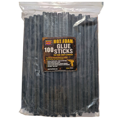 Black Hot Foam Glue Sticks for Cosplay HD Foam & Craft Foams by Flexi Paint™