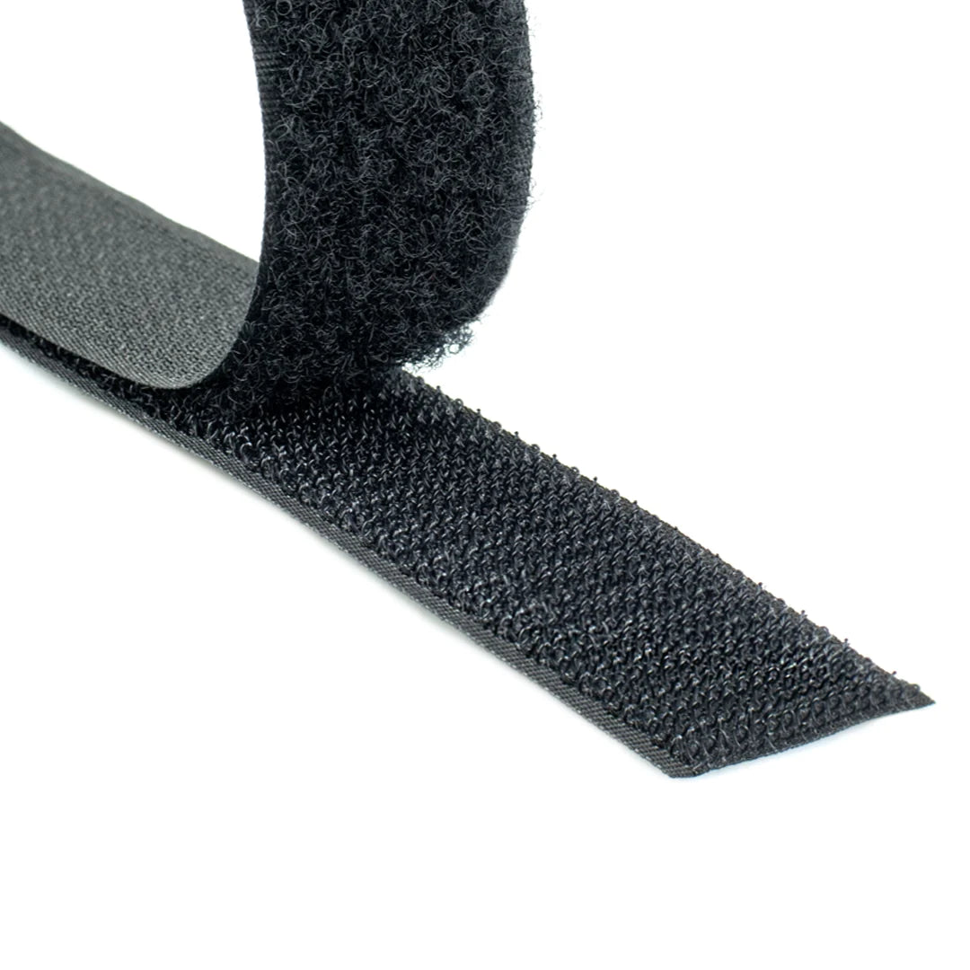 Loop Velcro Pattern Black Hook & Loop Velcro 20-50mm - Sticky Back & Sew-On for Cosplay ...