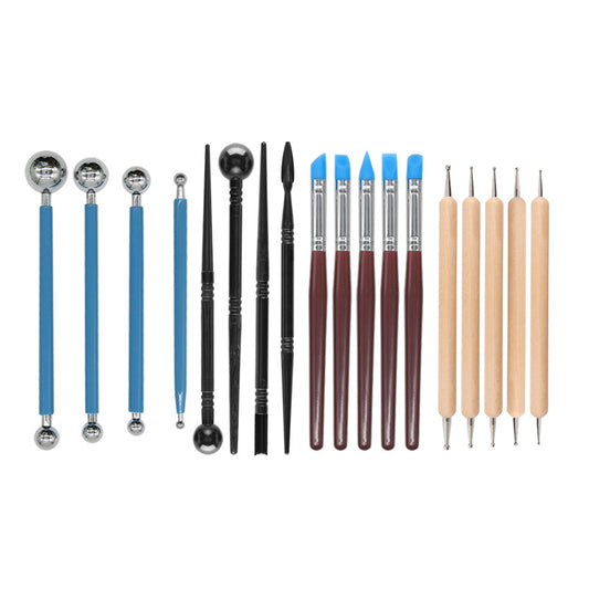 18 pcs Sculpture Modelling (32) Tool set