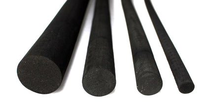 Foam Dowel Rods for Detailing & Embellishments - 1m Length, 10-30mm Thicknesses