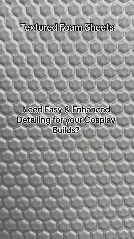 Textured Foam - 65kg Density, 3mm Thickness for easy Enhanced Detailing